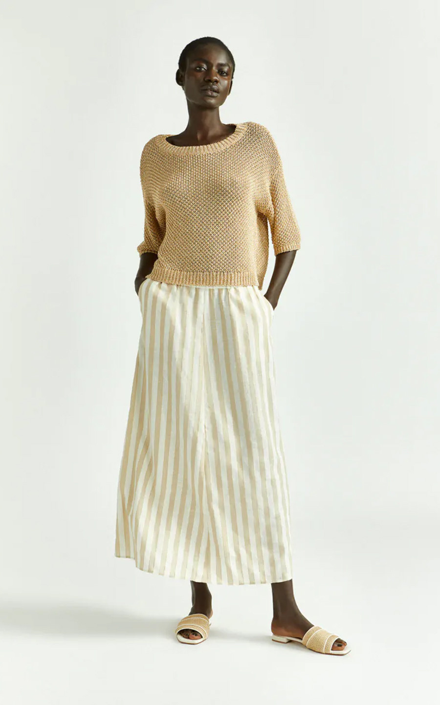 Beige Rok