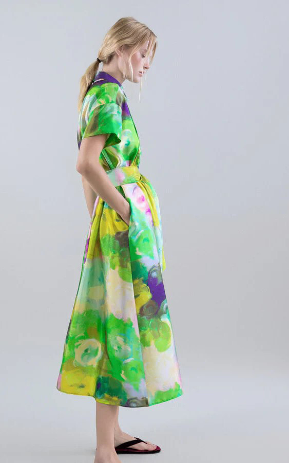 Groen Jurk image