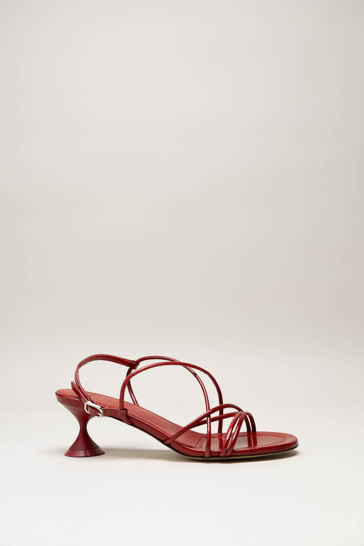 Rood Sandaal hak
