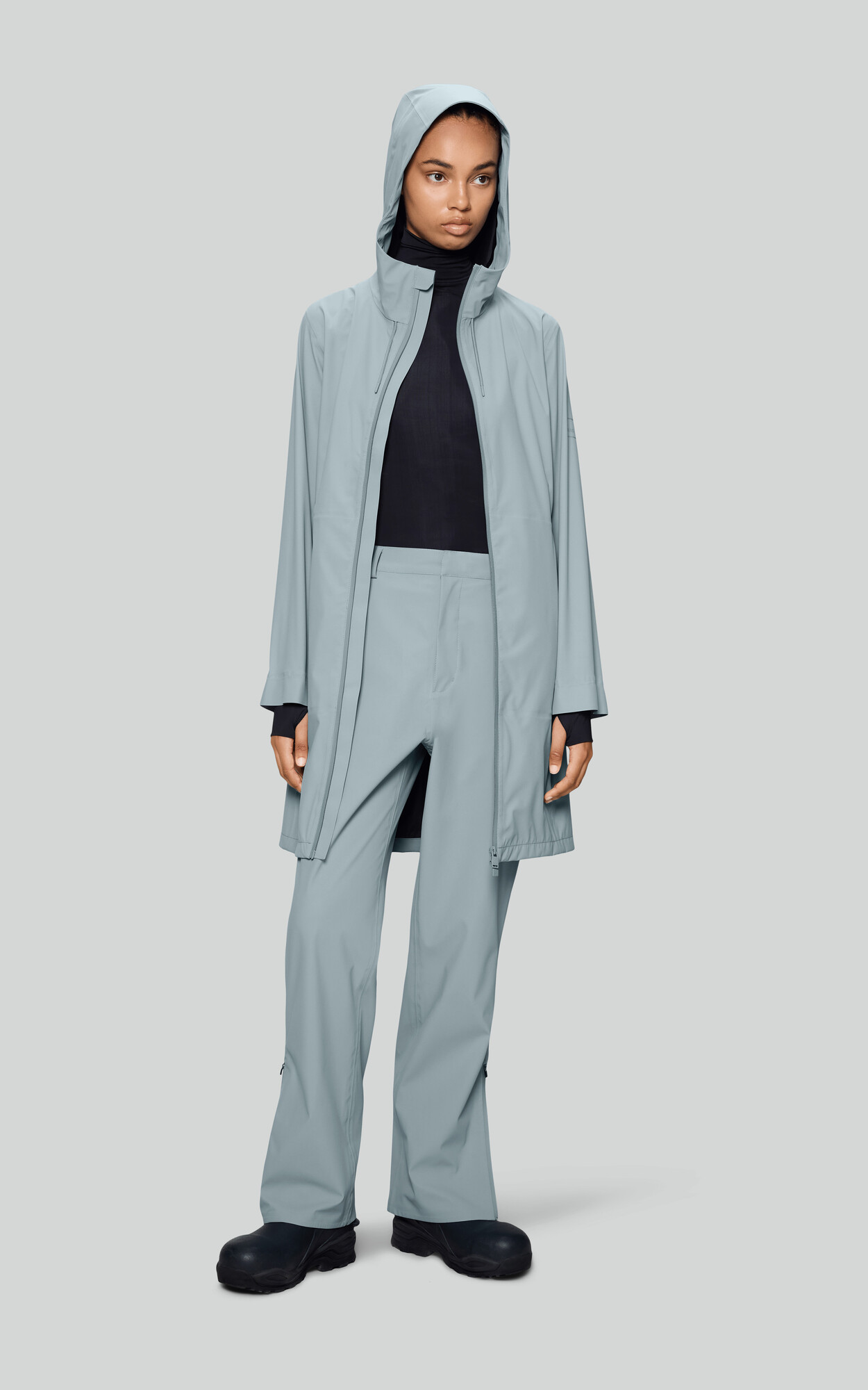 Lichtblauw Jas image