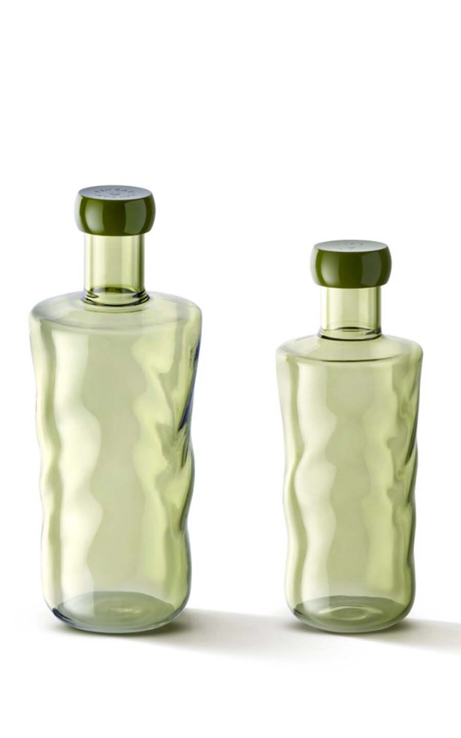 Groen Servies en glazen image