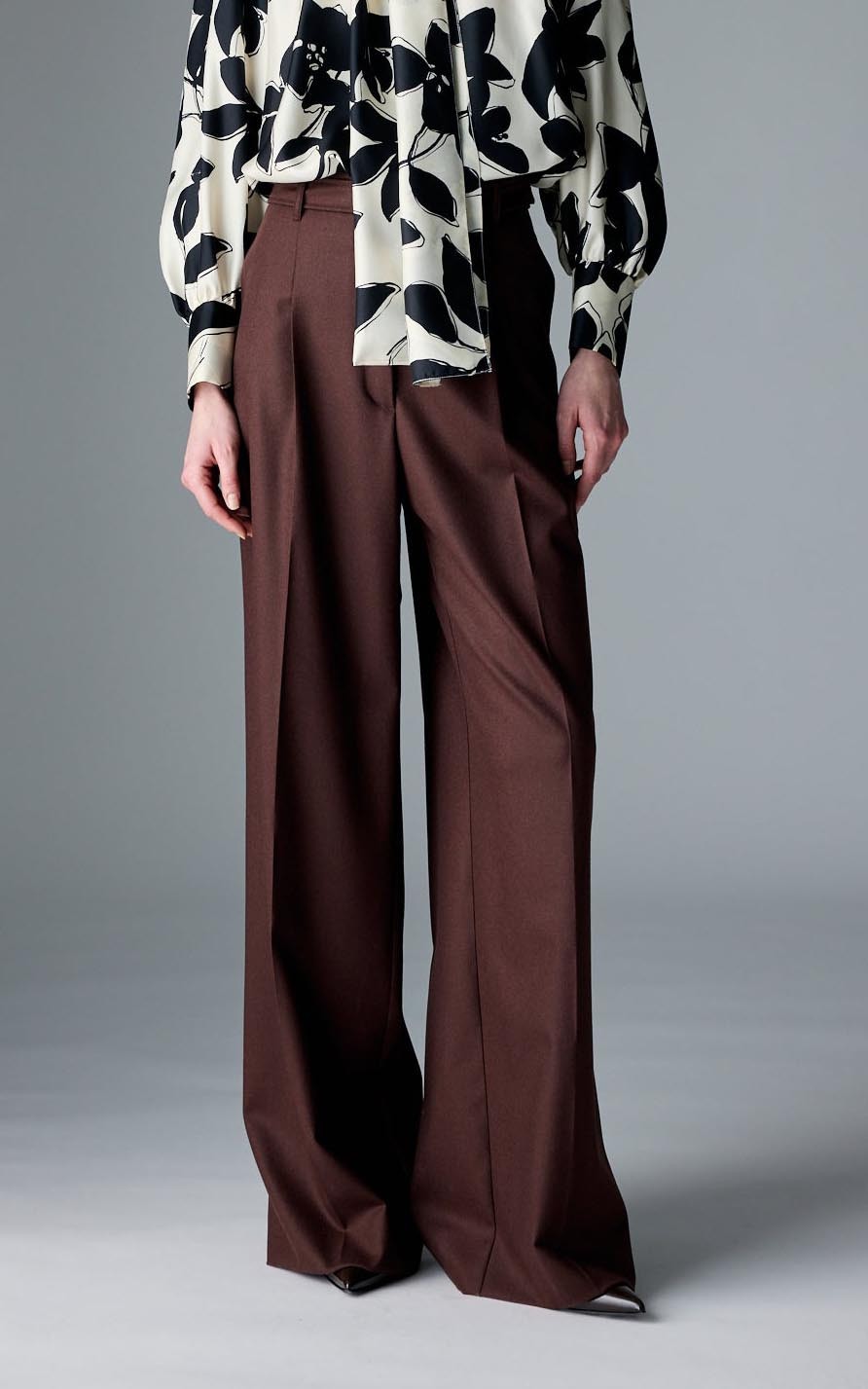 Donkerbruin Broek
