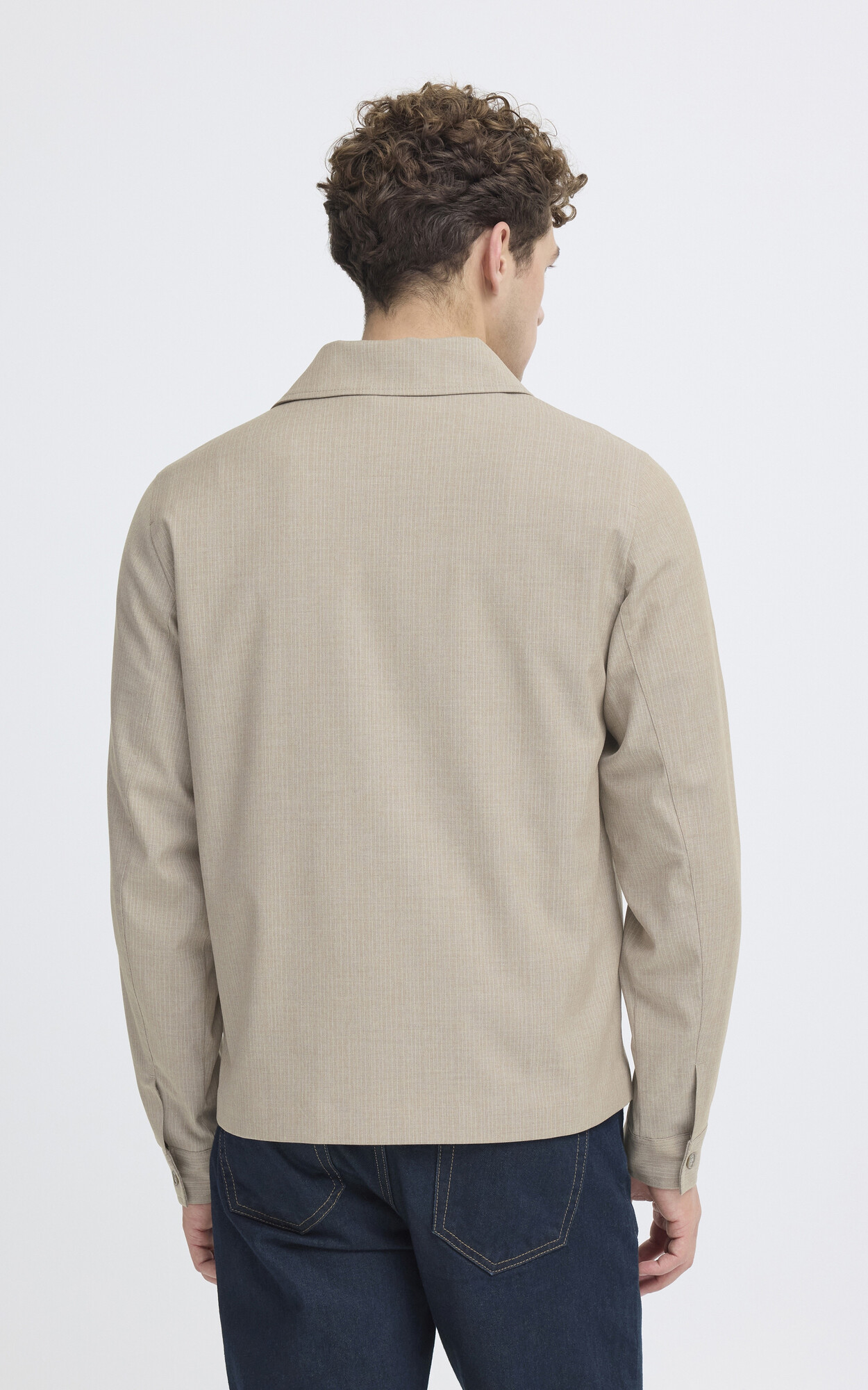 Beige Overshirt image