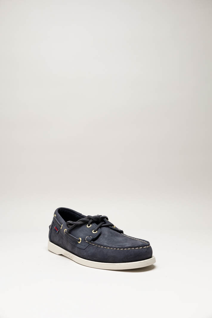 Donkerblauw Bootschoen image