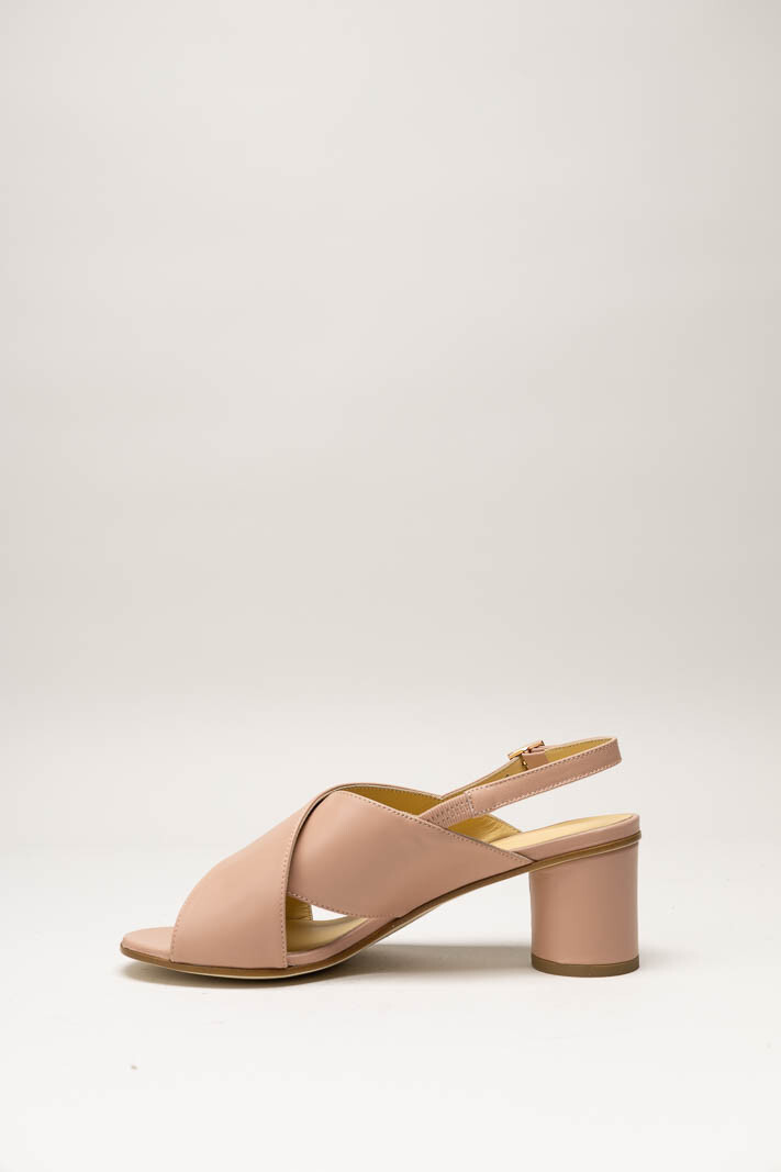 Nude Sandaal hak image