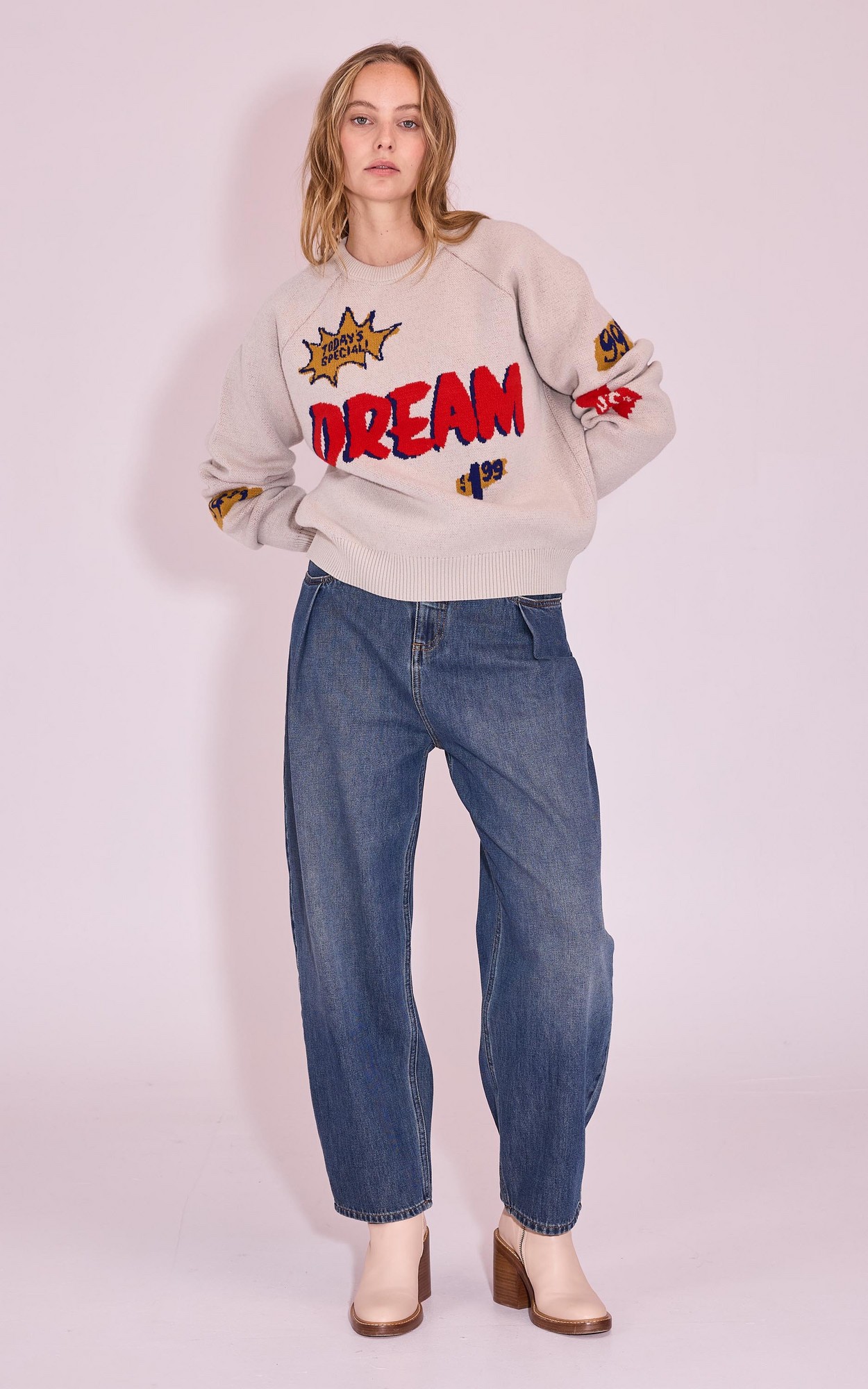Blauw Jeansbroek image