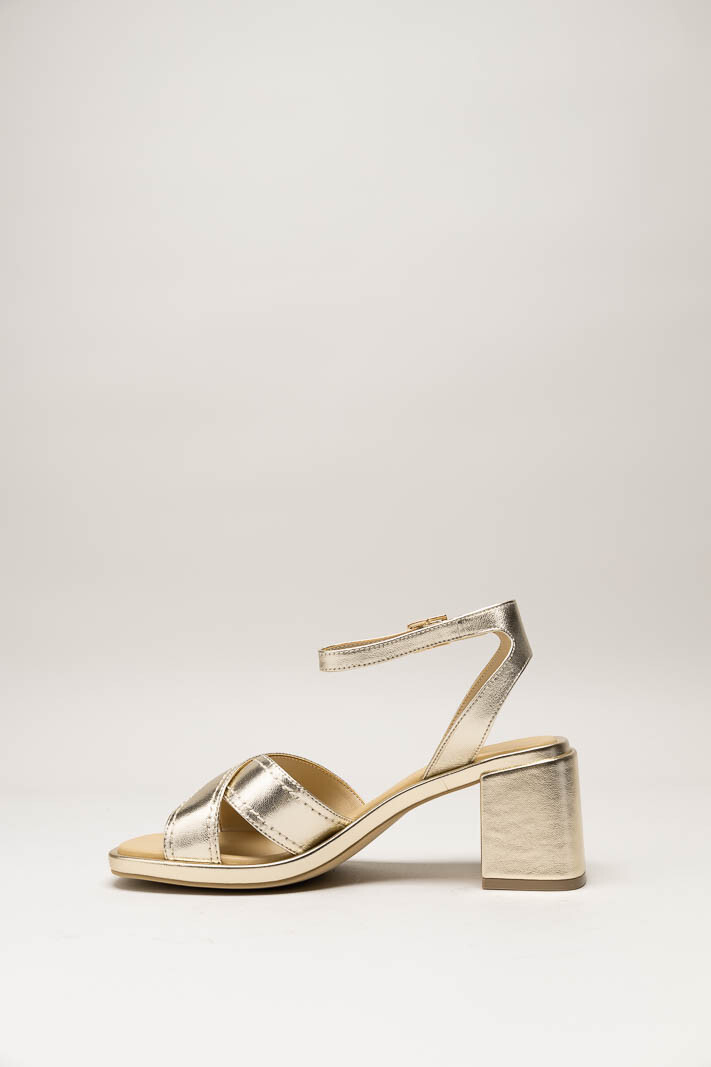 Goud Sandaal hak image