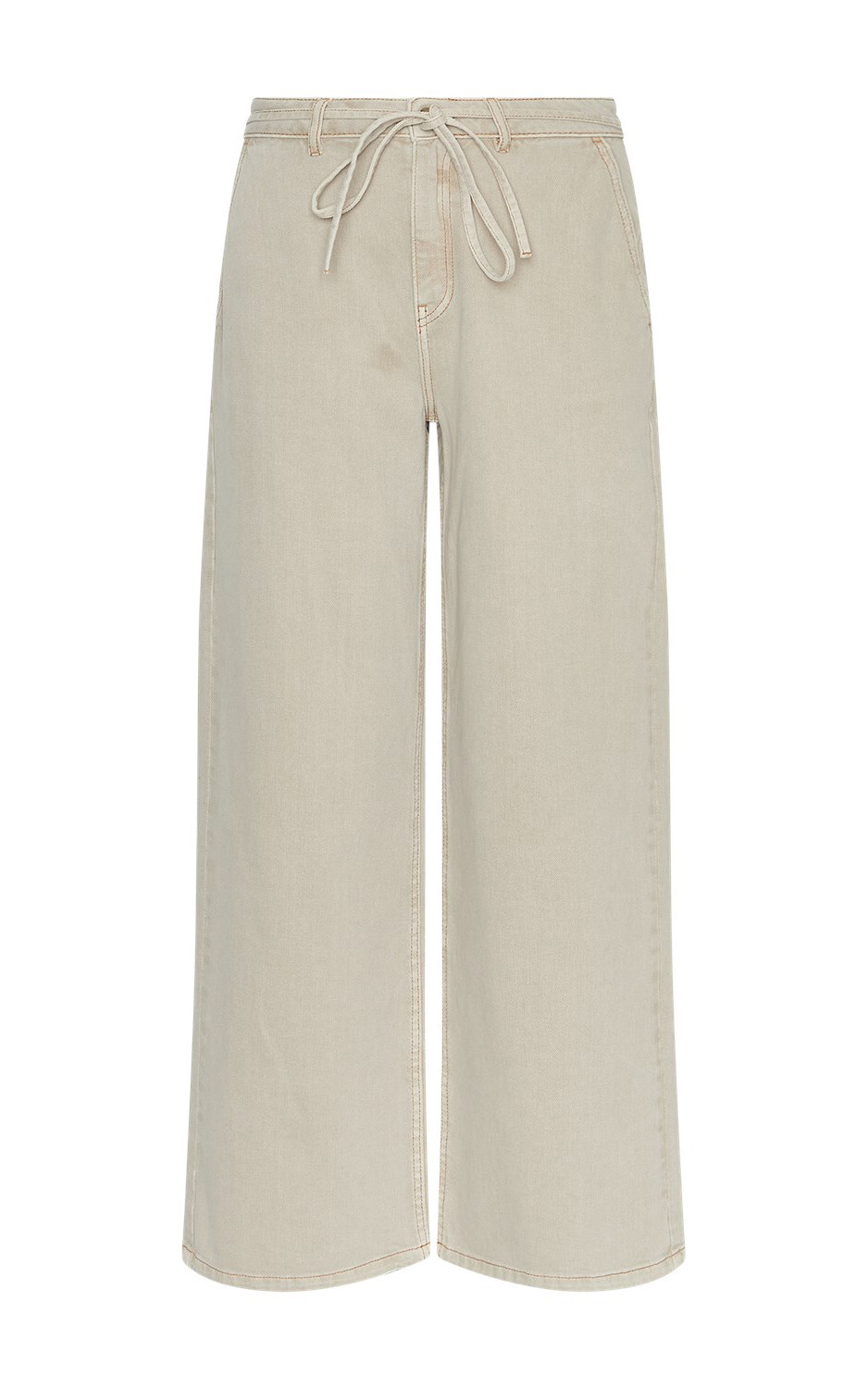 Beige Jeansbroek