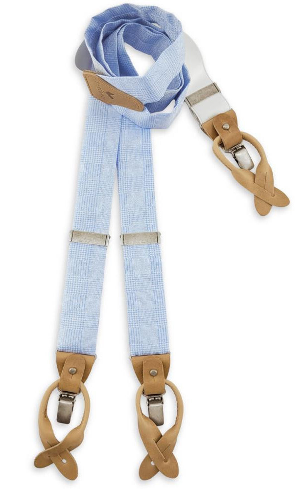 Lichtblauw Bretellen
