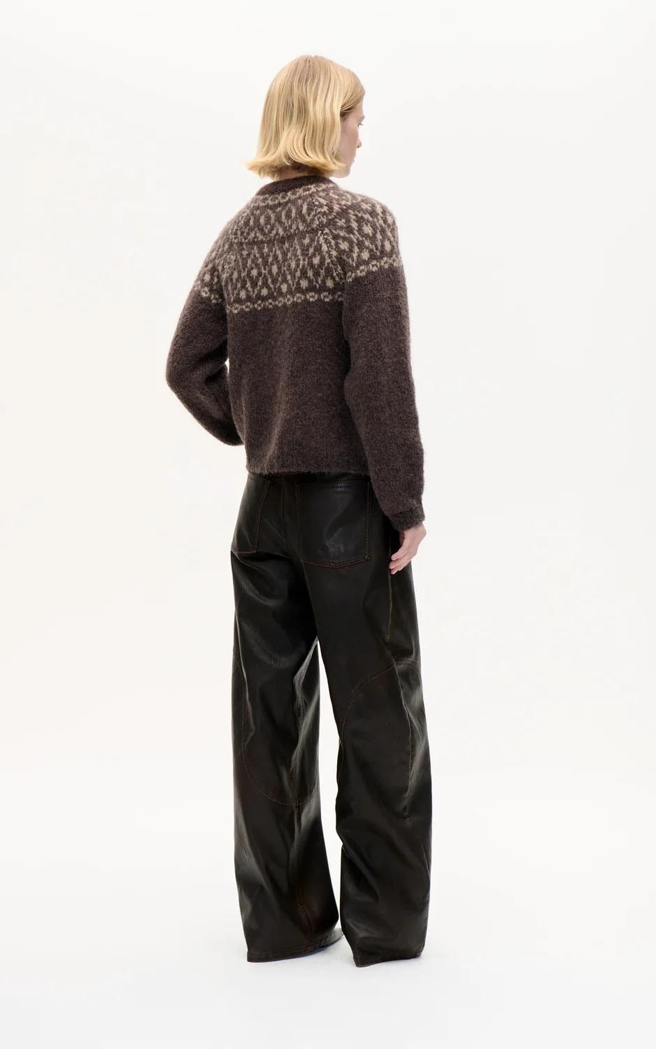 Donkerbruin Broek