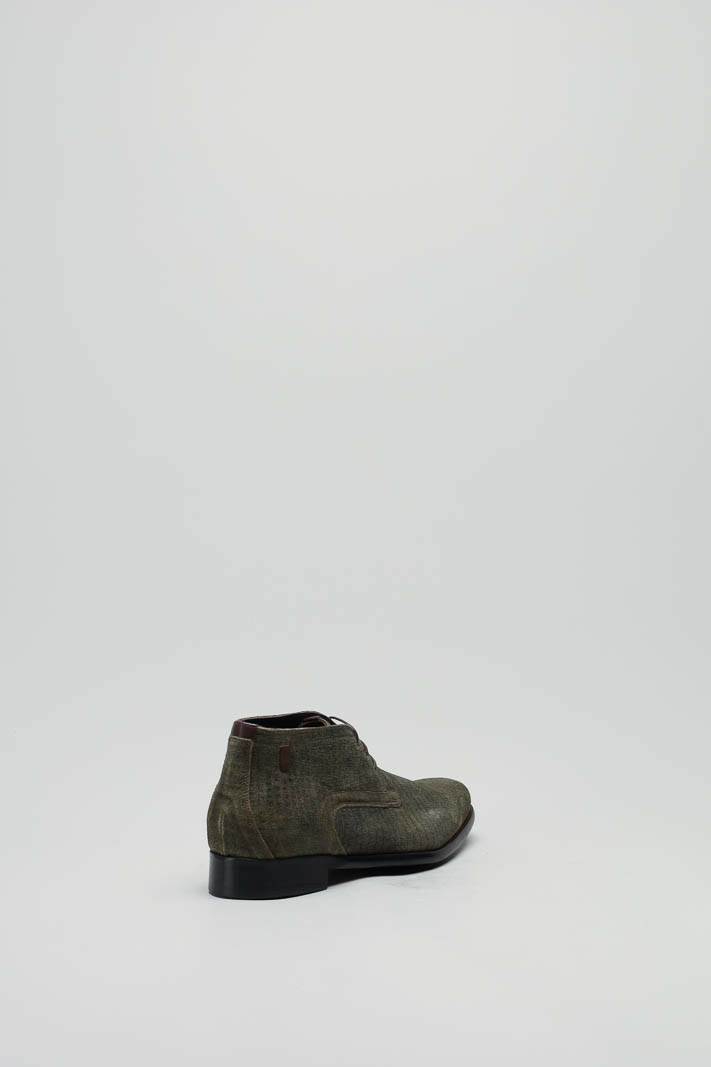 zoom in on Kaki Veterschoen hoog image Kaki Veterschoen hoog image