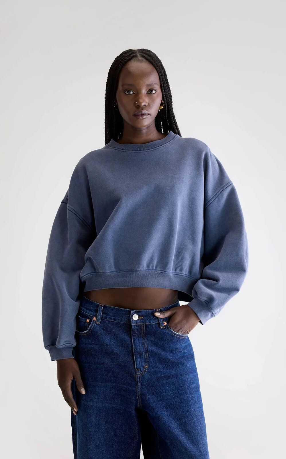Blauw Sweater/trui