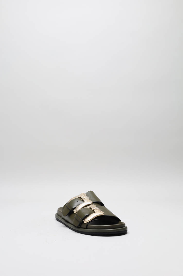 zoom in on Kaki Slipper image Kaki Slipper image