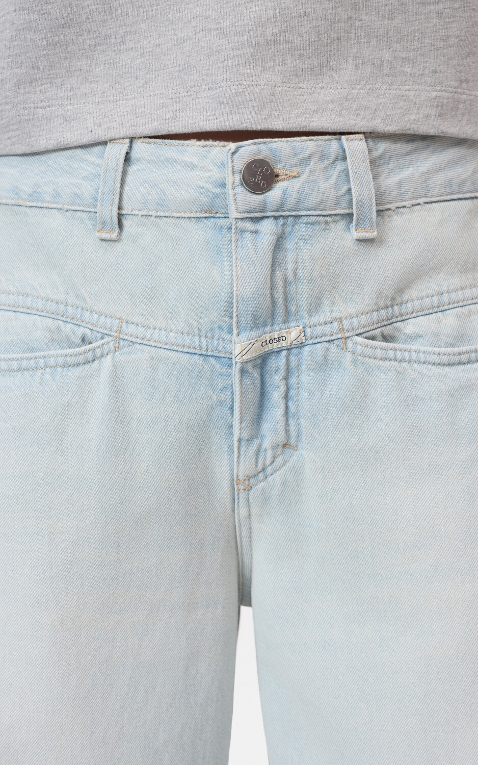 Lichtblauw Jeansbroek image