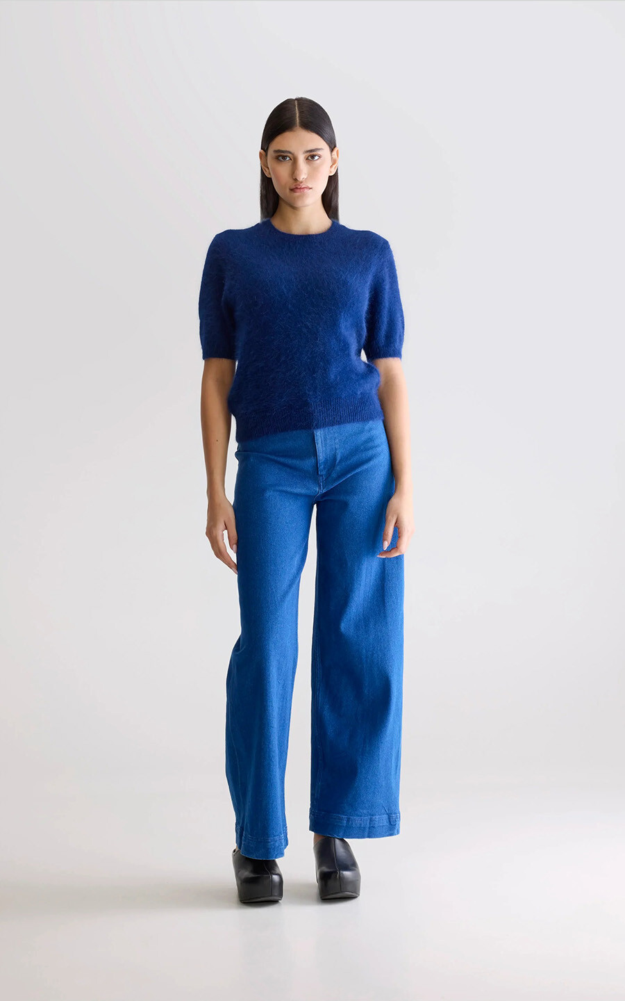 Blauw Sweater/trui