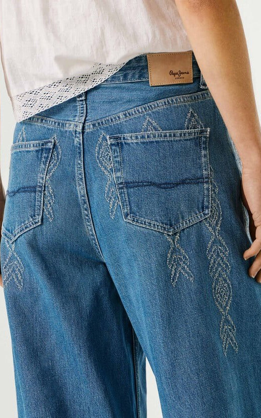 Blauw Jeansbroek image