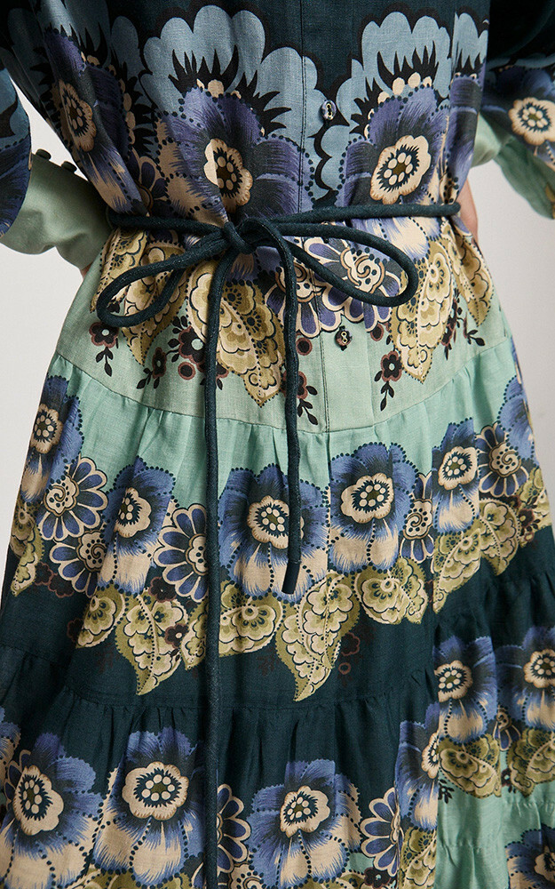 Blauw Jurk image