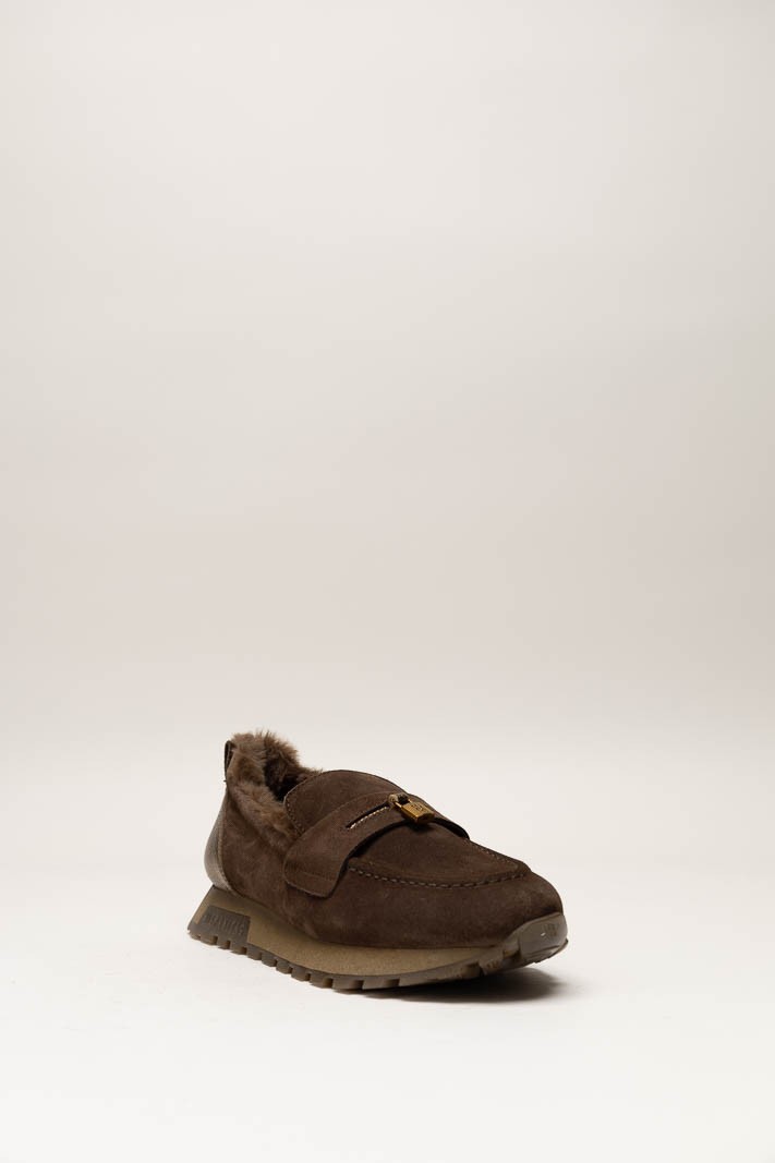 Donkerbruin Mocassin image