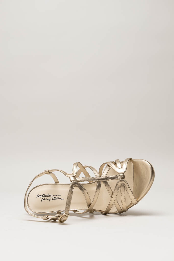 Goud Sandaal hak image