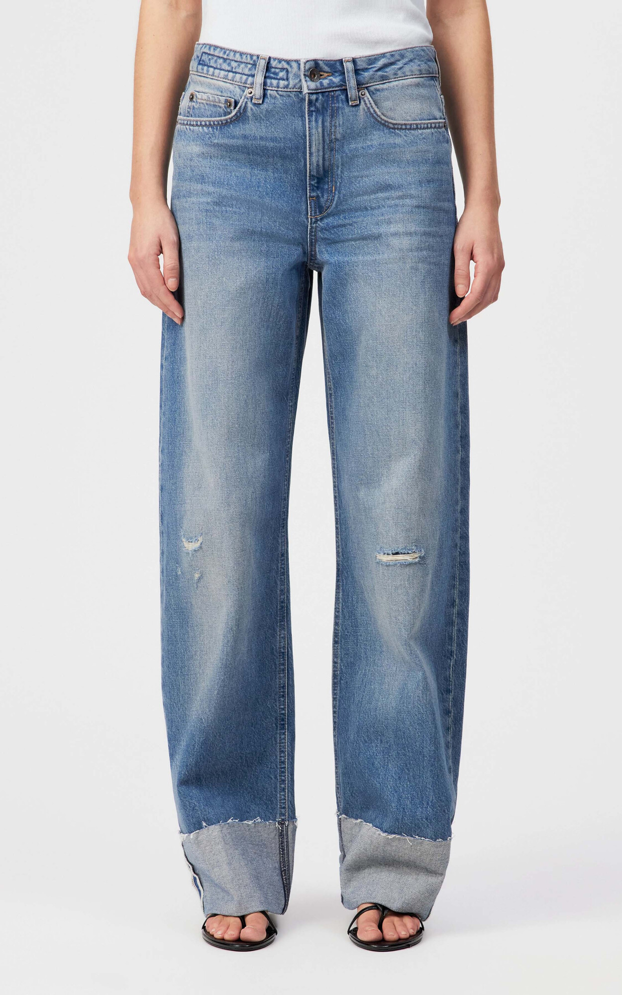 Blauw Jeansbroek