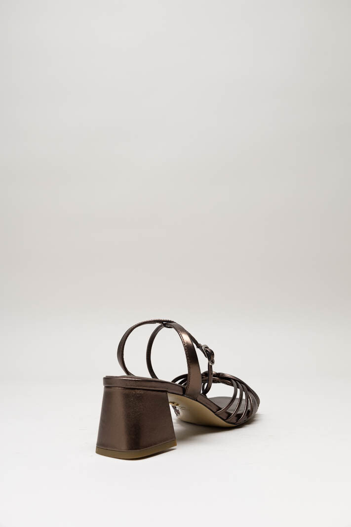 Brons Sandaal hak image