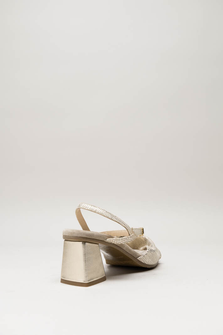 Goud Sandaal hak image