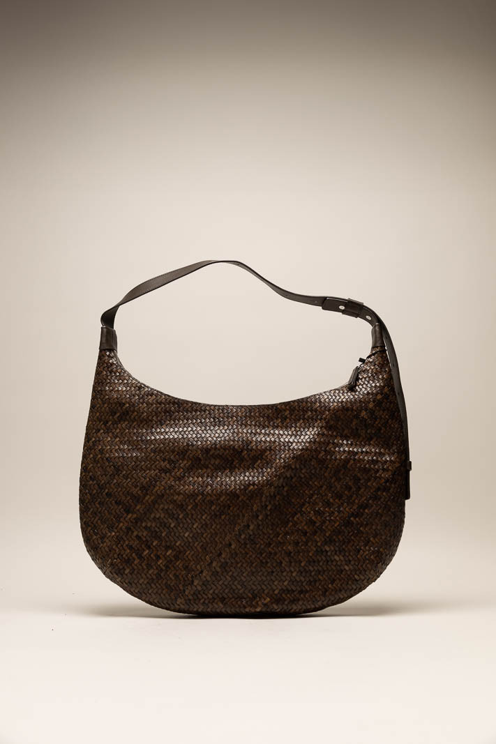 Donkerbruin Schoudertas