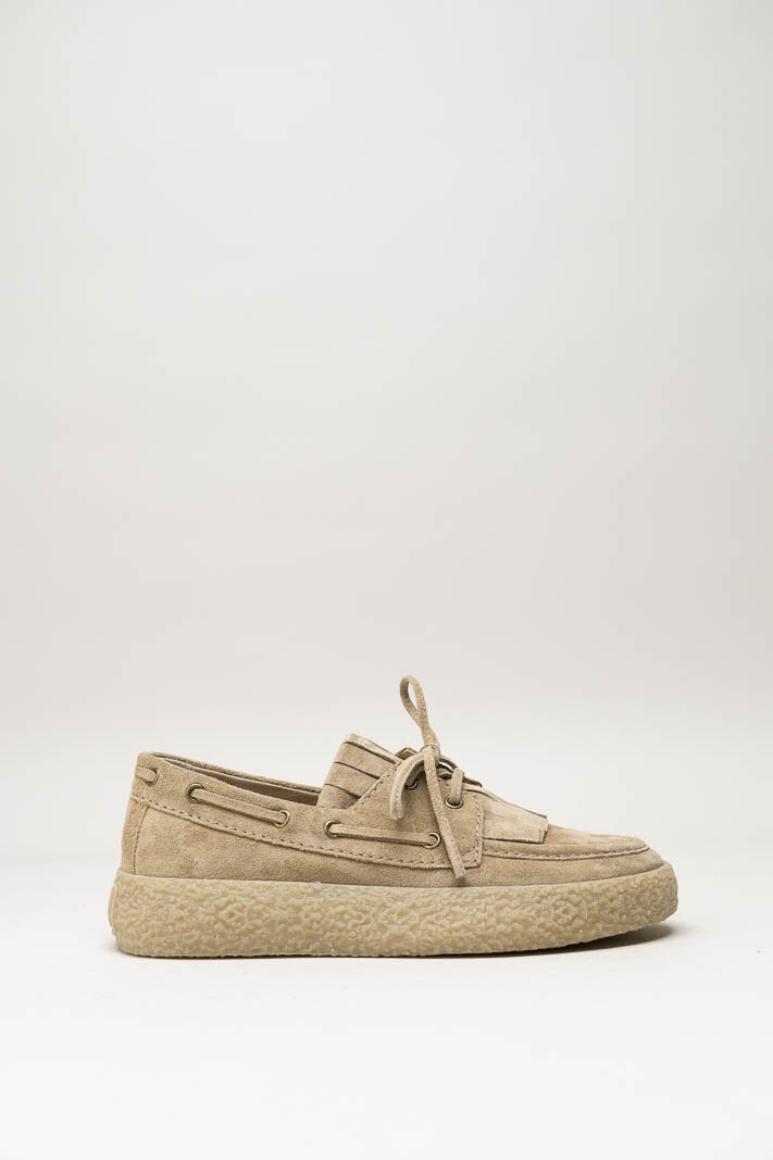 Beige Bootschoen