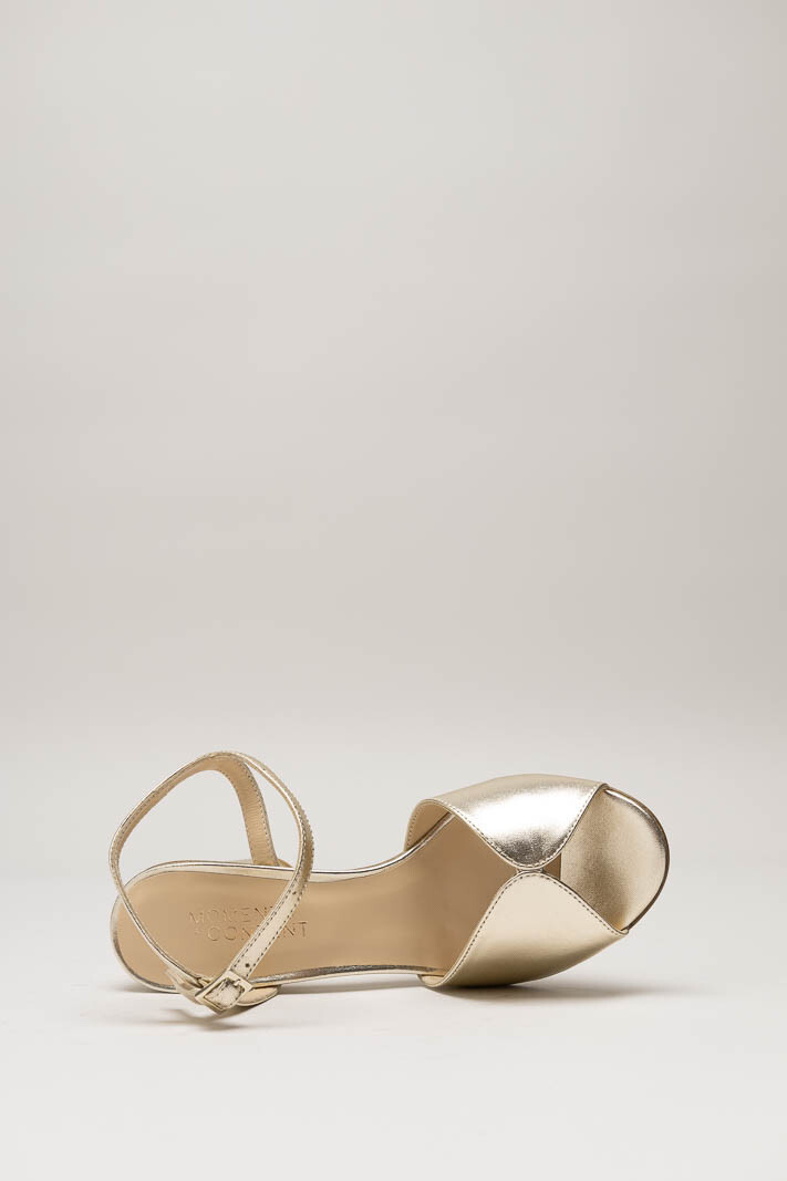 Goud Sandaal hak image