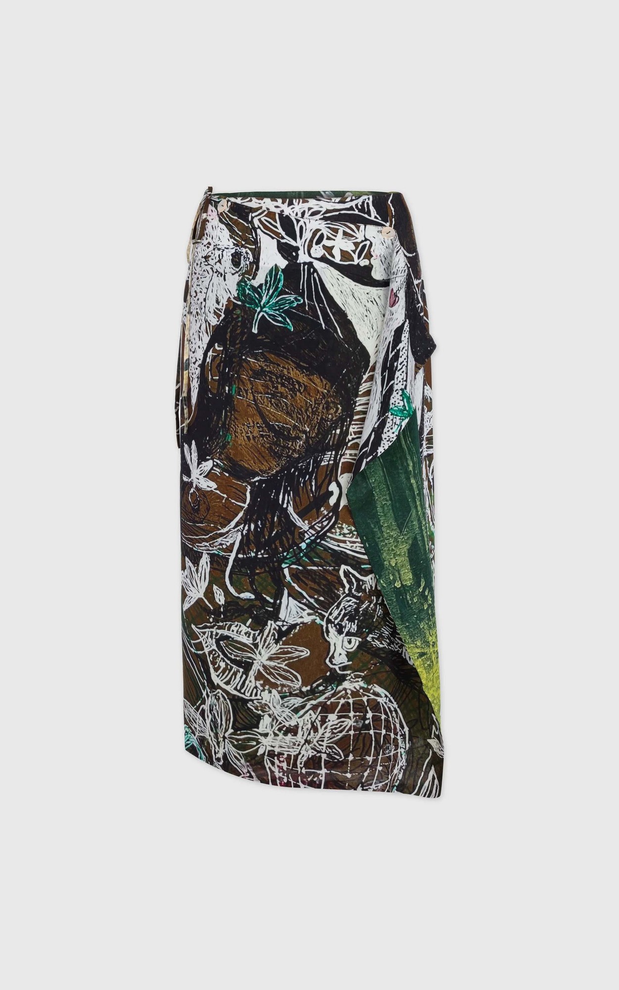 Multi groen Rok image