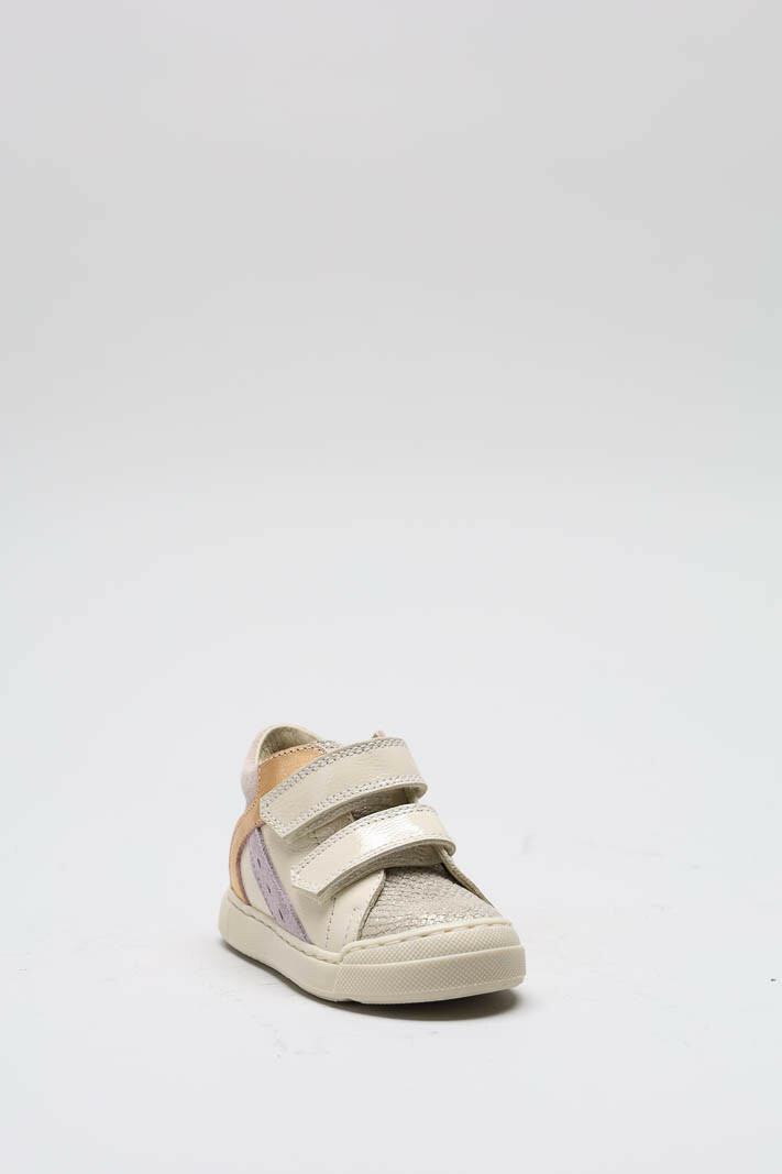 Lichtbeige Velcro schoen