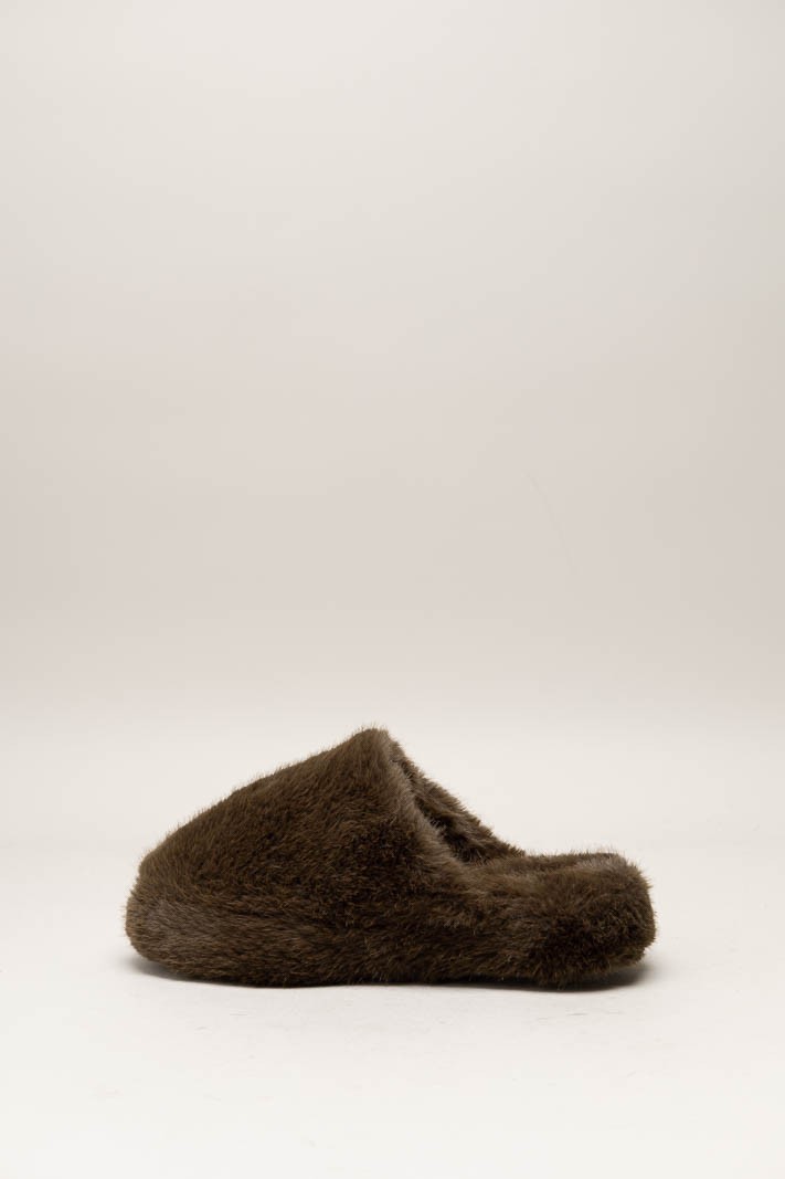 Donkerbruin Pantoffel image