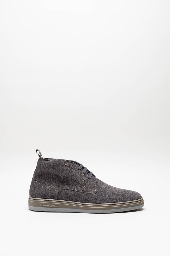 Taupe Veterschoen hoog