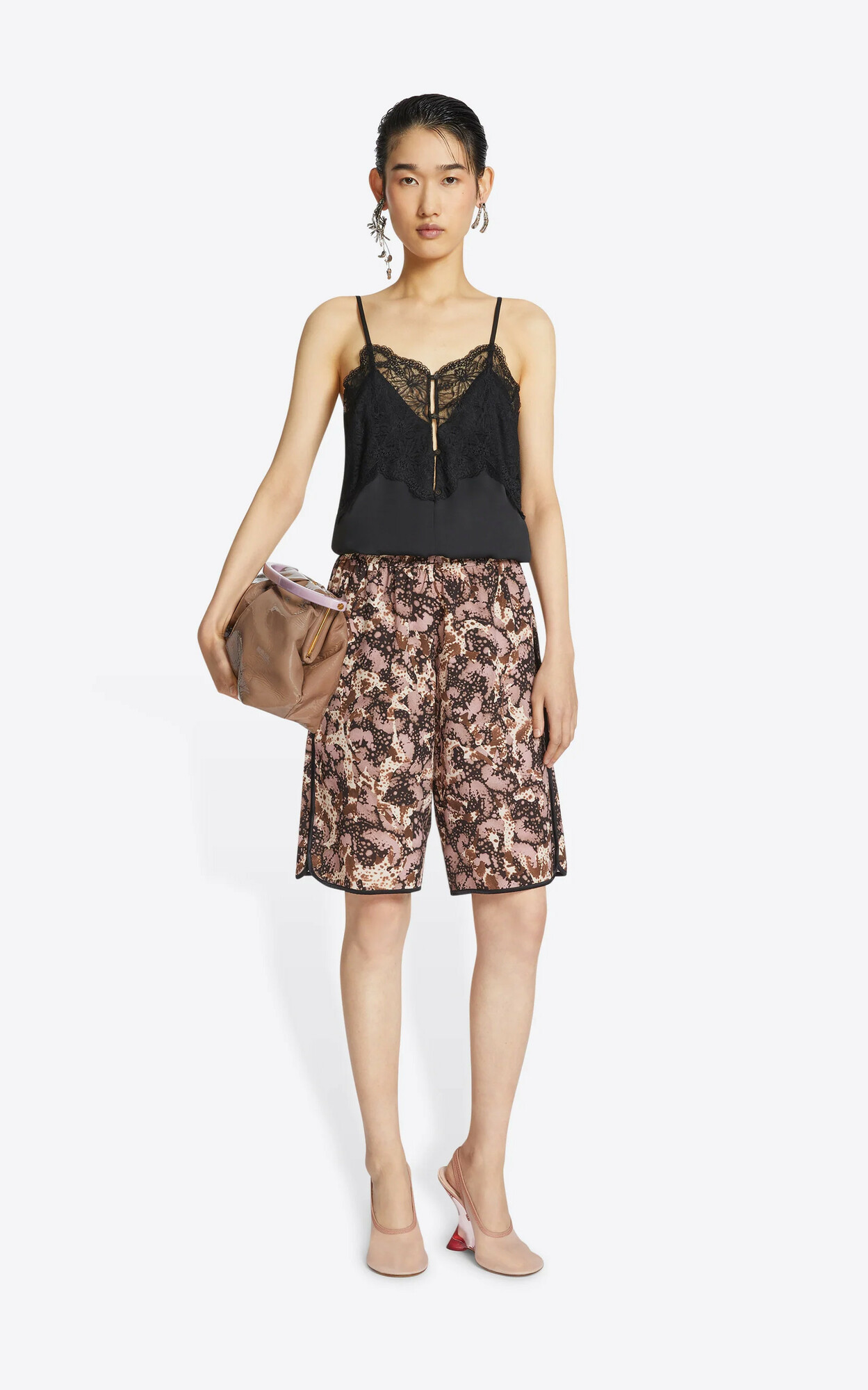 Donkerbruin Short