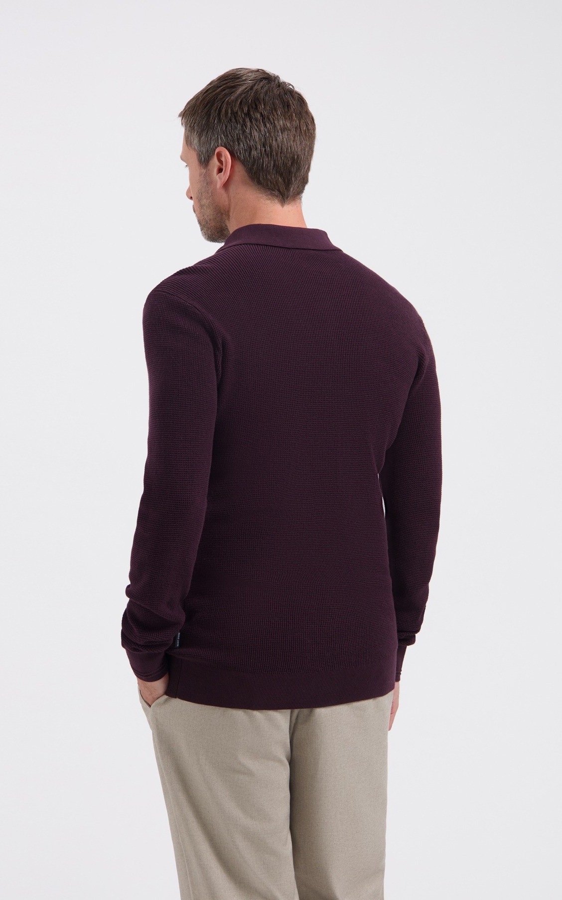 Aubergine Trui