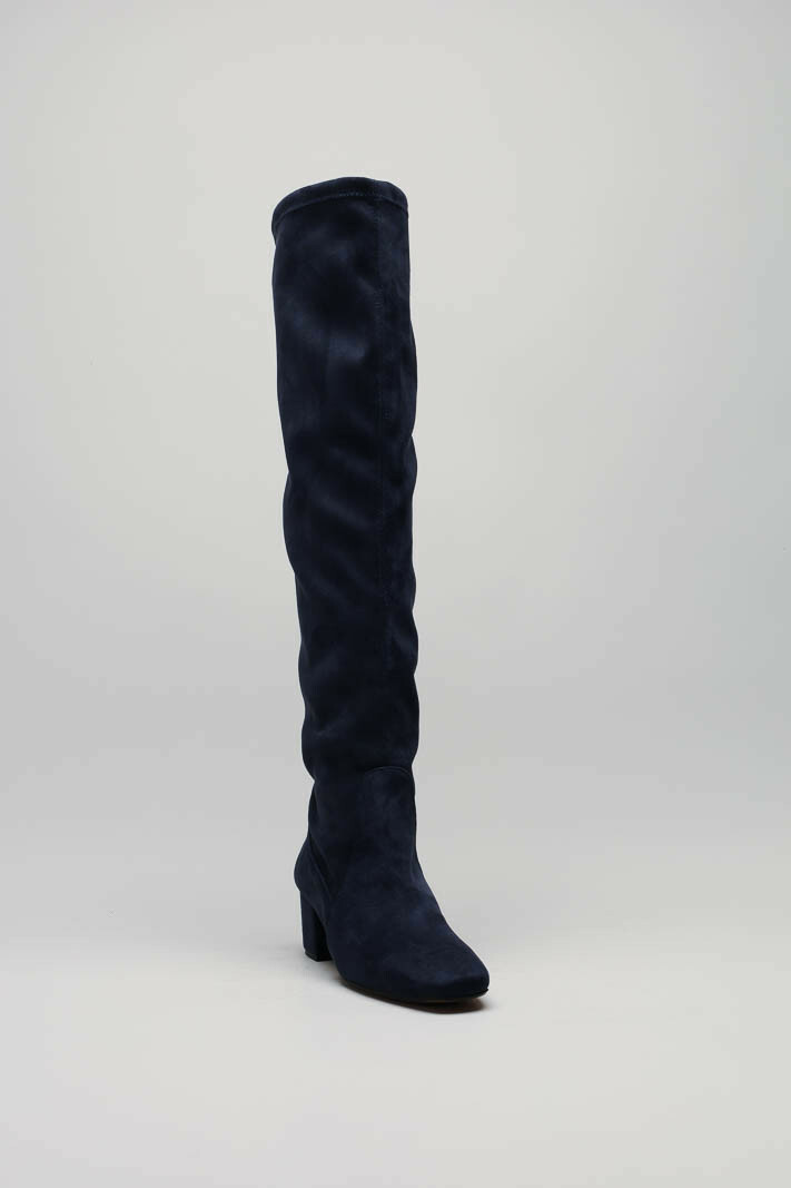Donkerblauw Laars