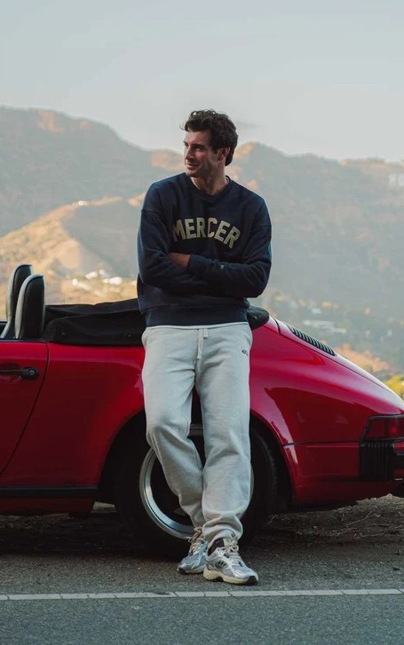 Marineblauw Sweater image
