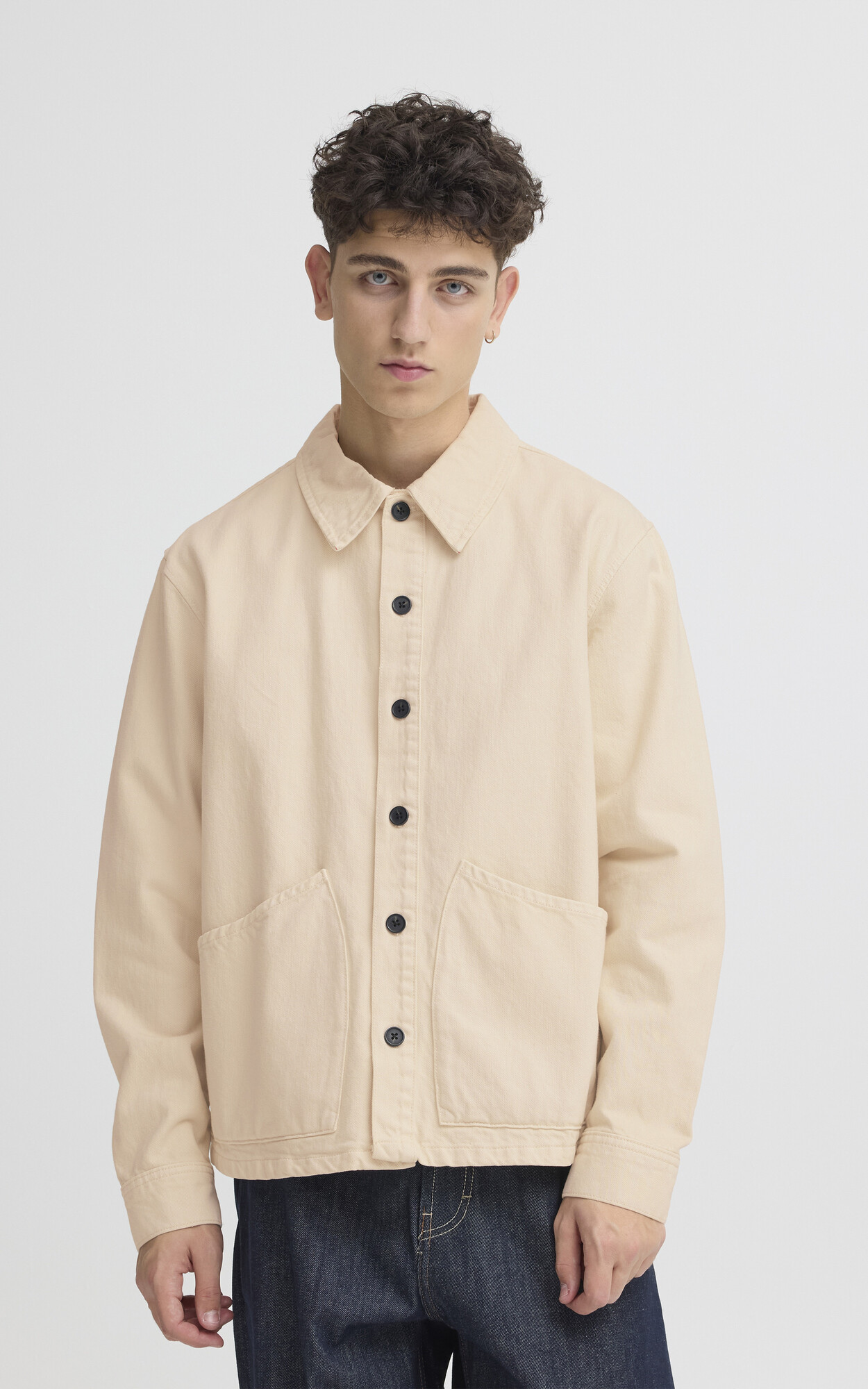 Beige Overshirt