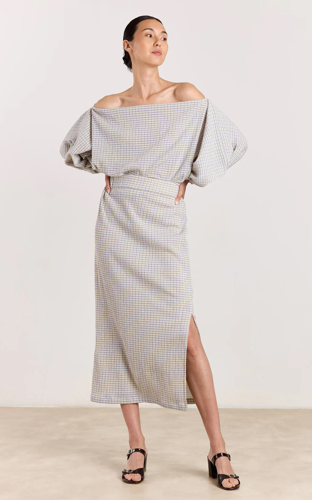 Lichtblauw Blouse image