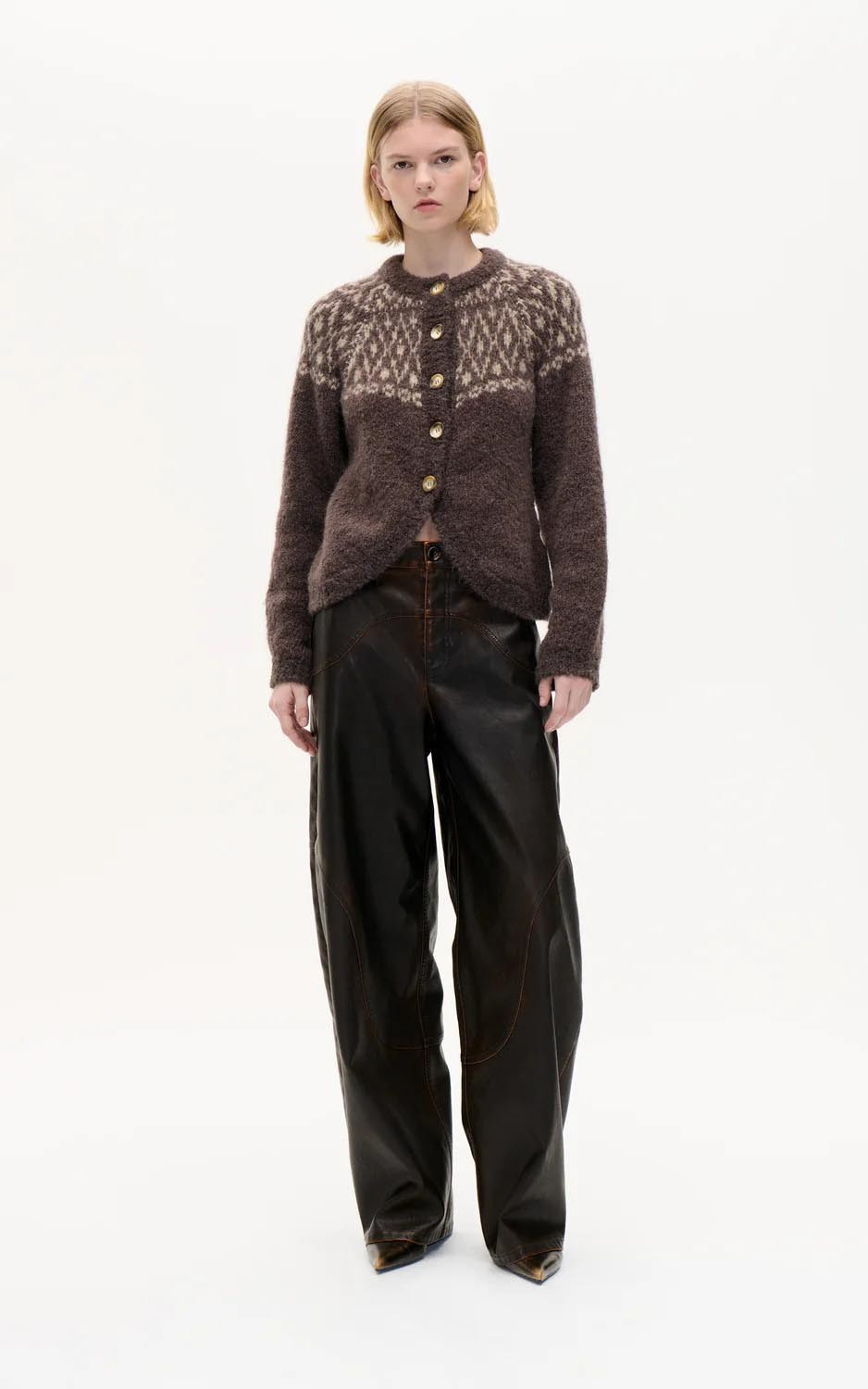 Donkerbruin Broek image