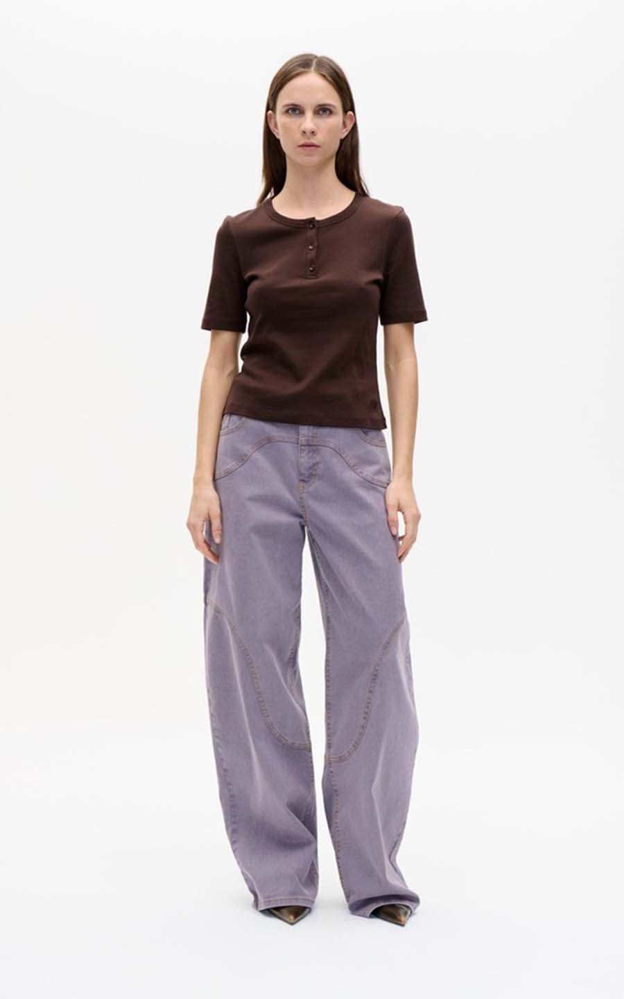 Lila Broek