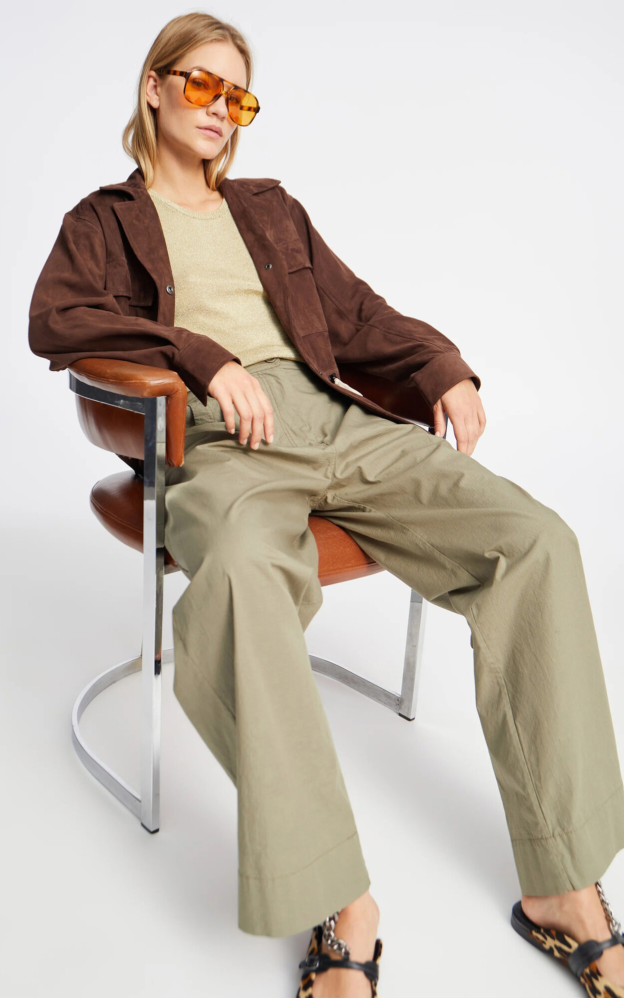 Kaki Broek