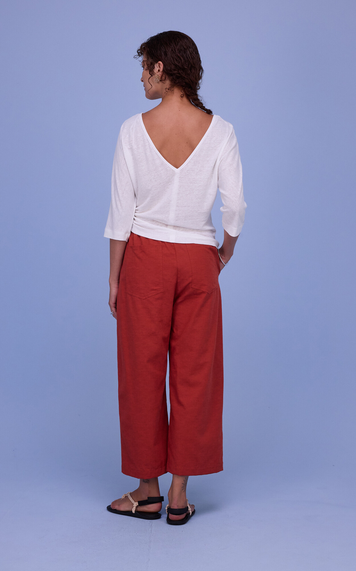 Wit T-shirt/top