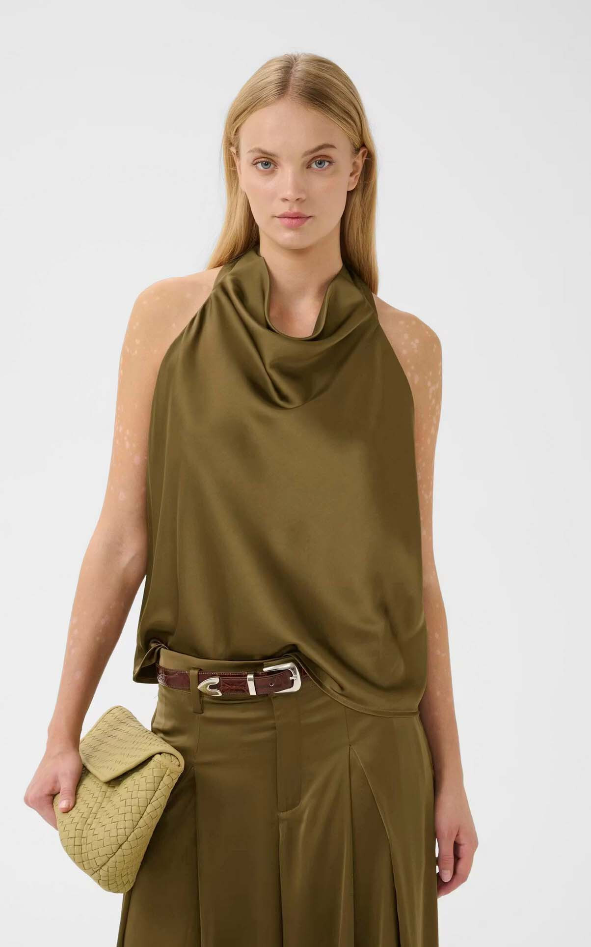 Kaki T-shirt/top