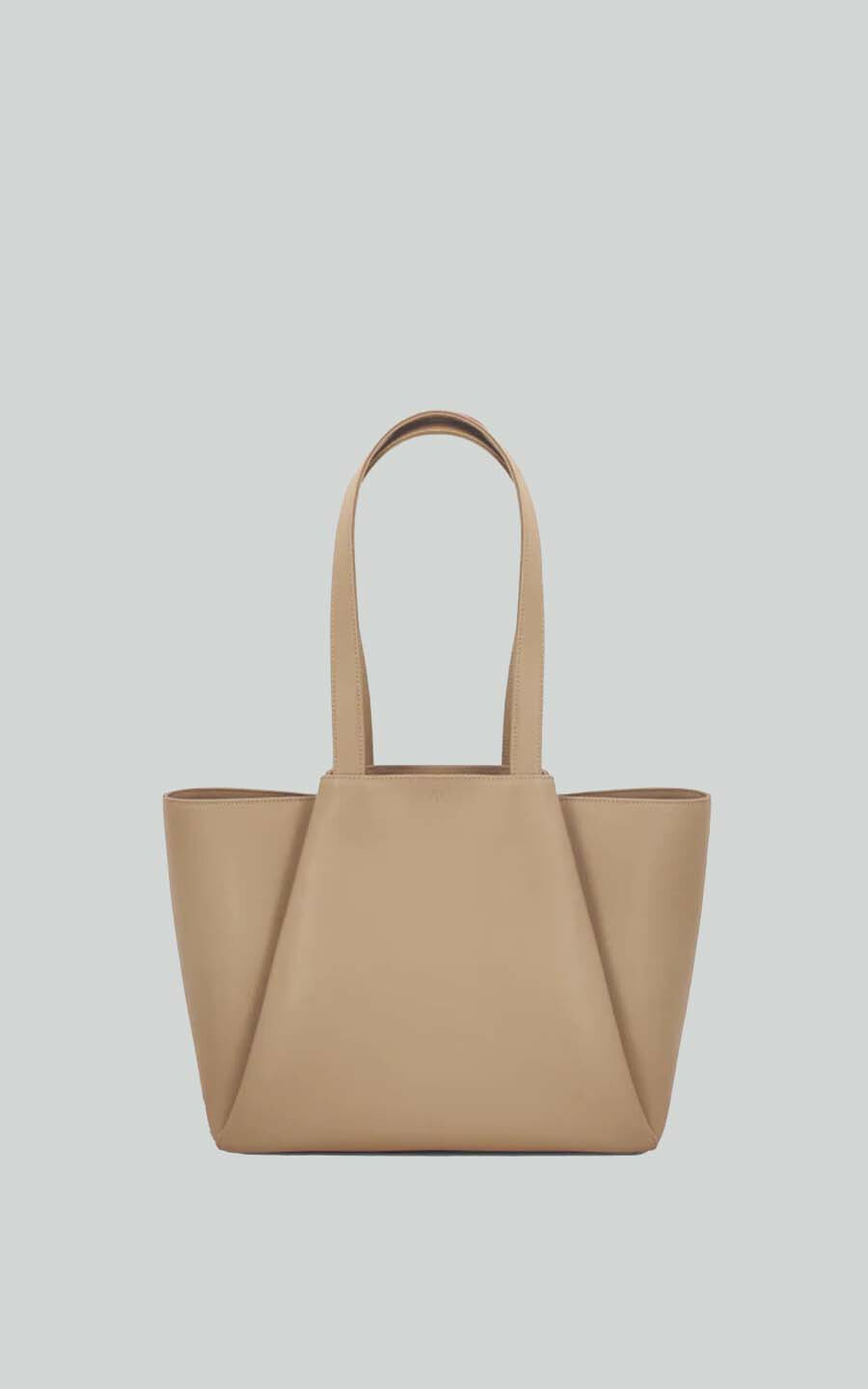Taupe Schoudertas