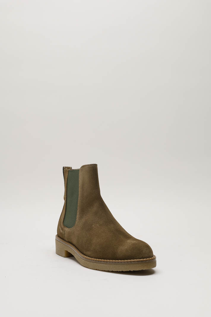 Kaki Enkellaars plat
