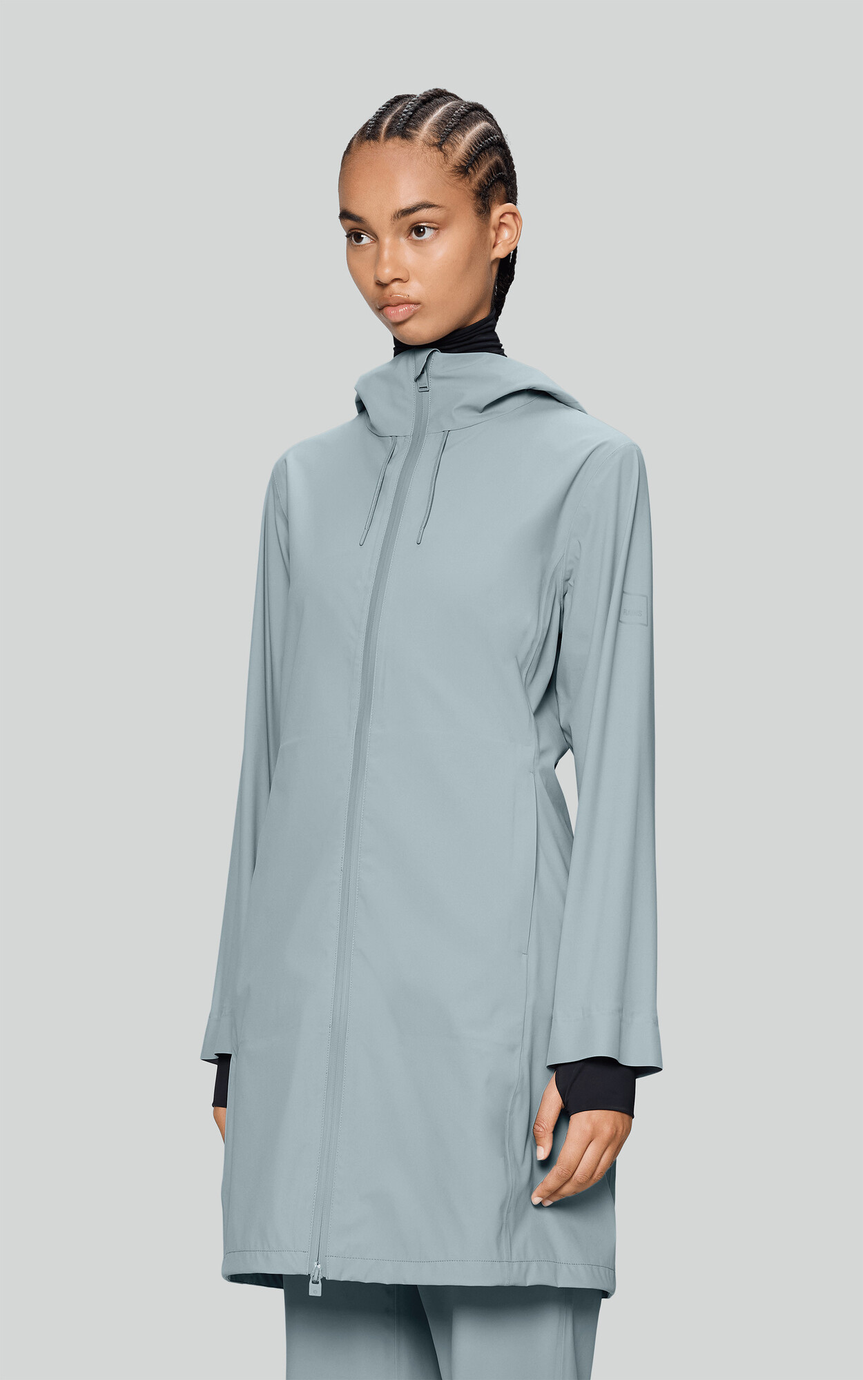 Lichtblauw Jas image