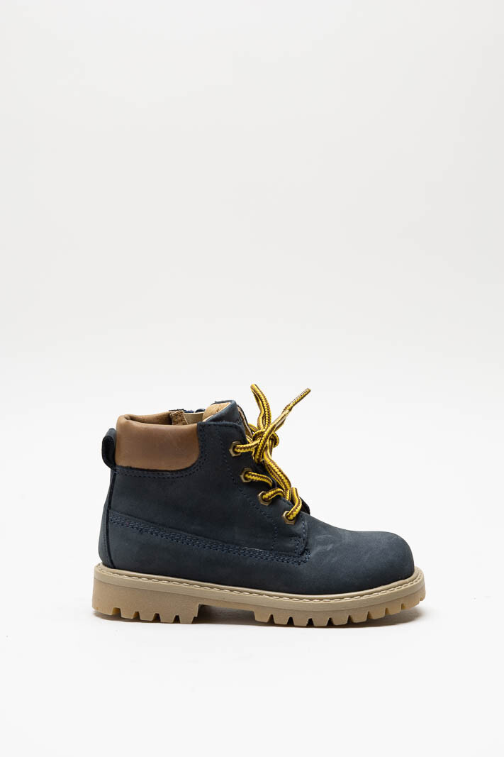Donkerblauw Veterbottine