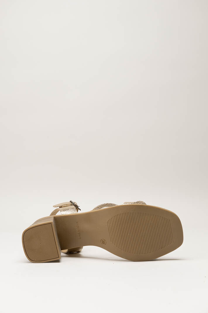 Goud Sandaal hak image