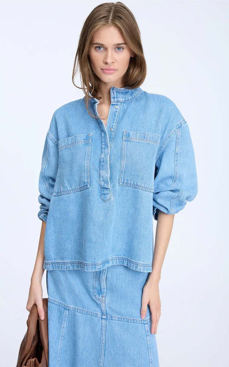 Blauw Hemd